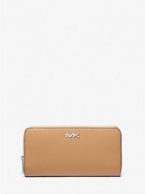 Michael Kors Cooper Textured Faux Deri Smartphone Cüzdan Kadın Kahverengi | 594217-IRT