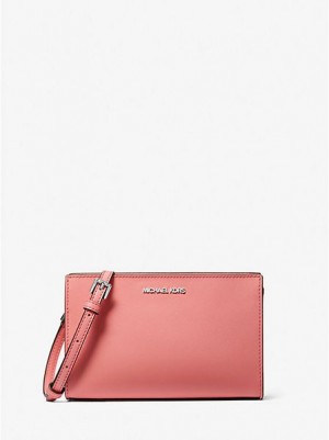 Michael Kors Sheila Small Faux Deri Çapraz Askılı Çanta Kadın Pembe | 642953-EOI