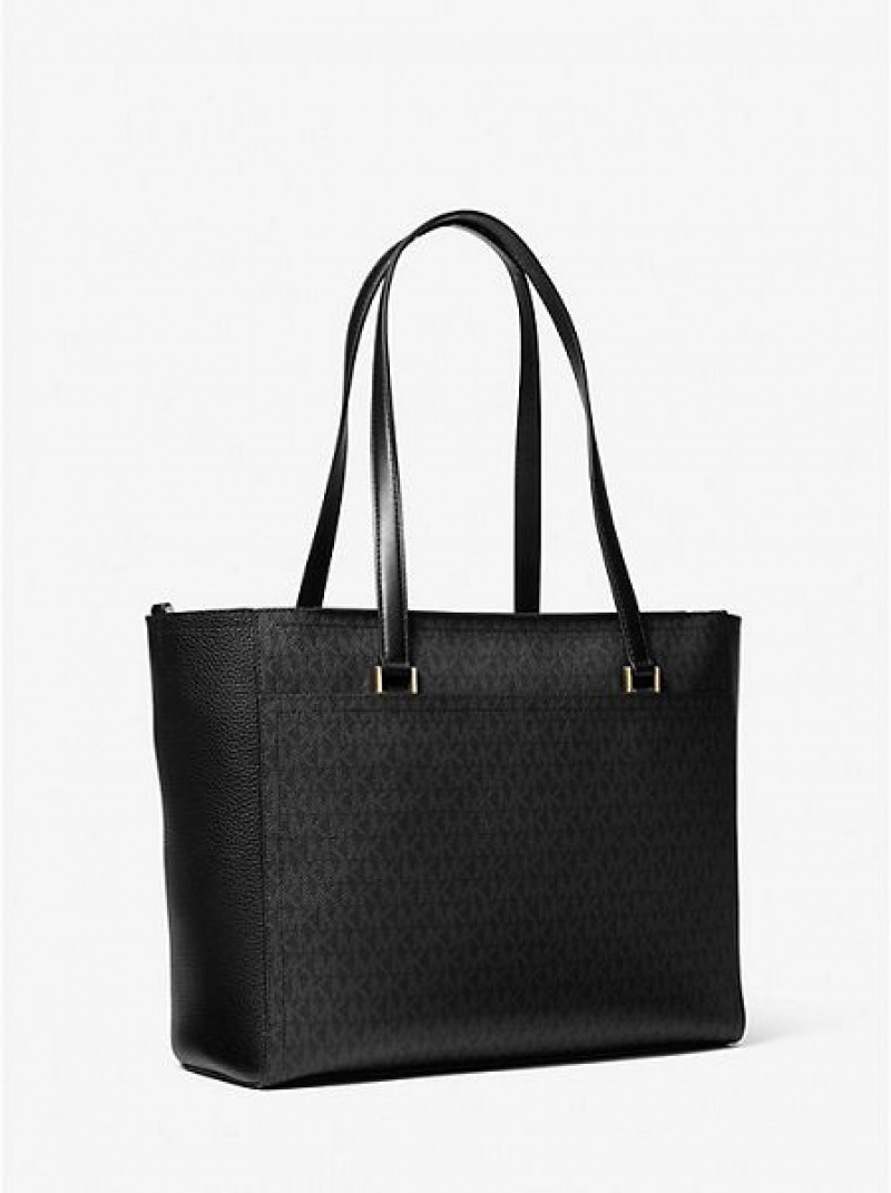 Michael Kors Maisie Large Logo 3-in-1 Tote Çanta Kadın Siyah | 160879-XQU